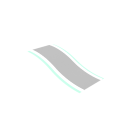 Road Ramp Long Curved